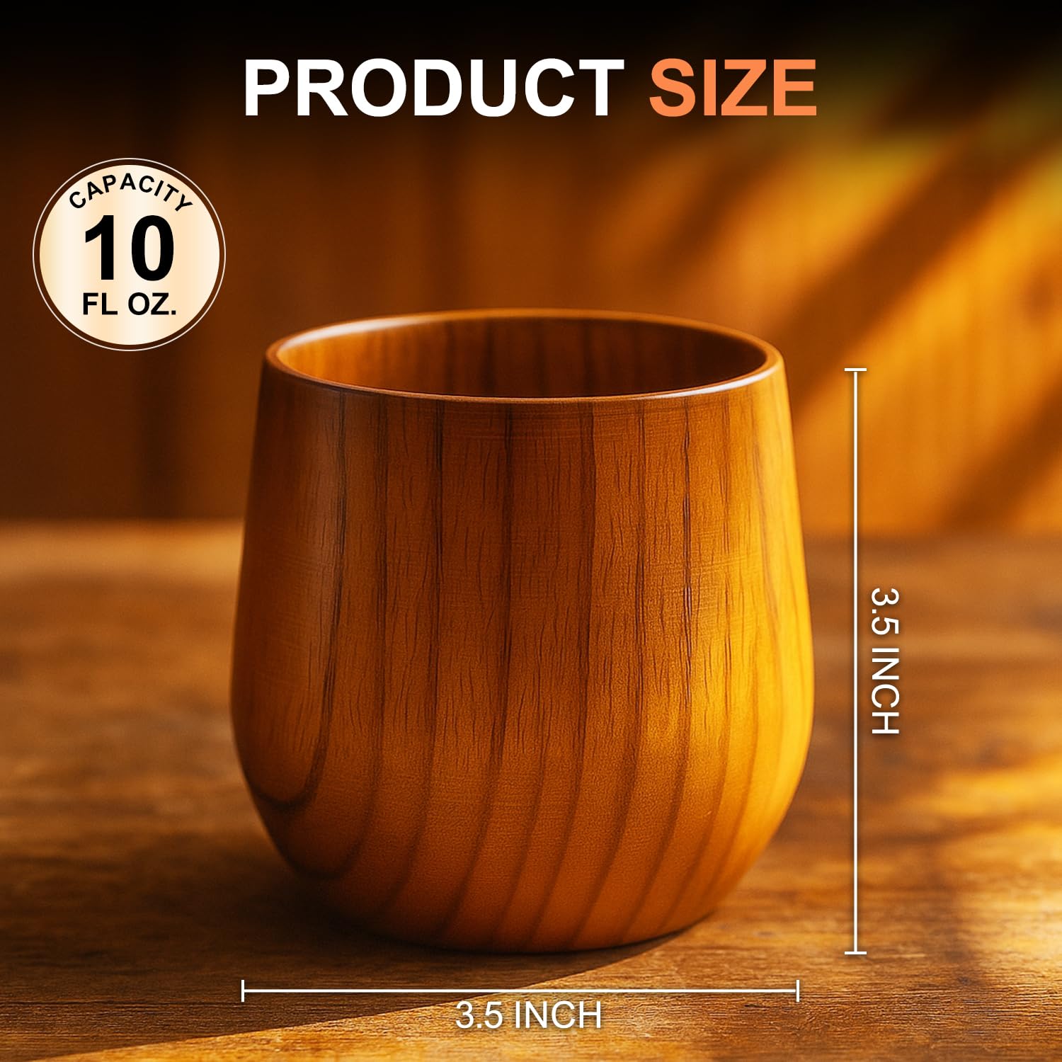 Renawe charred wood interior detail illustrating oak-aging-inspired taste enhancement.