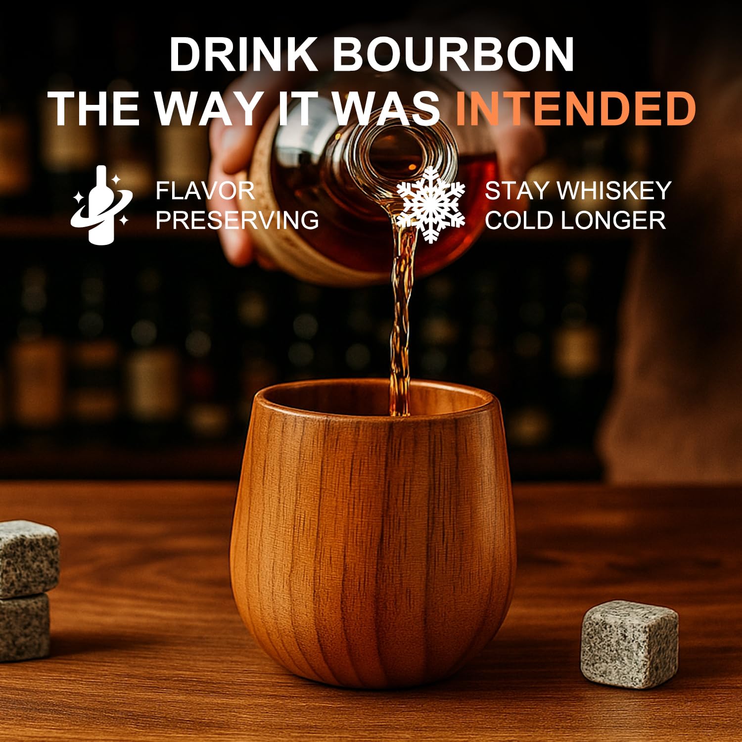Renawe whiskey glass with gift-ready packaging for easy gifting.