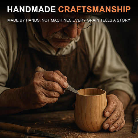 Renawe outdoor-friendly bourbon cup outdoors by a fire pit, ideal for evenings.