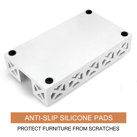 Renawe buffet and bar setup uses the napkin holder for easy access.