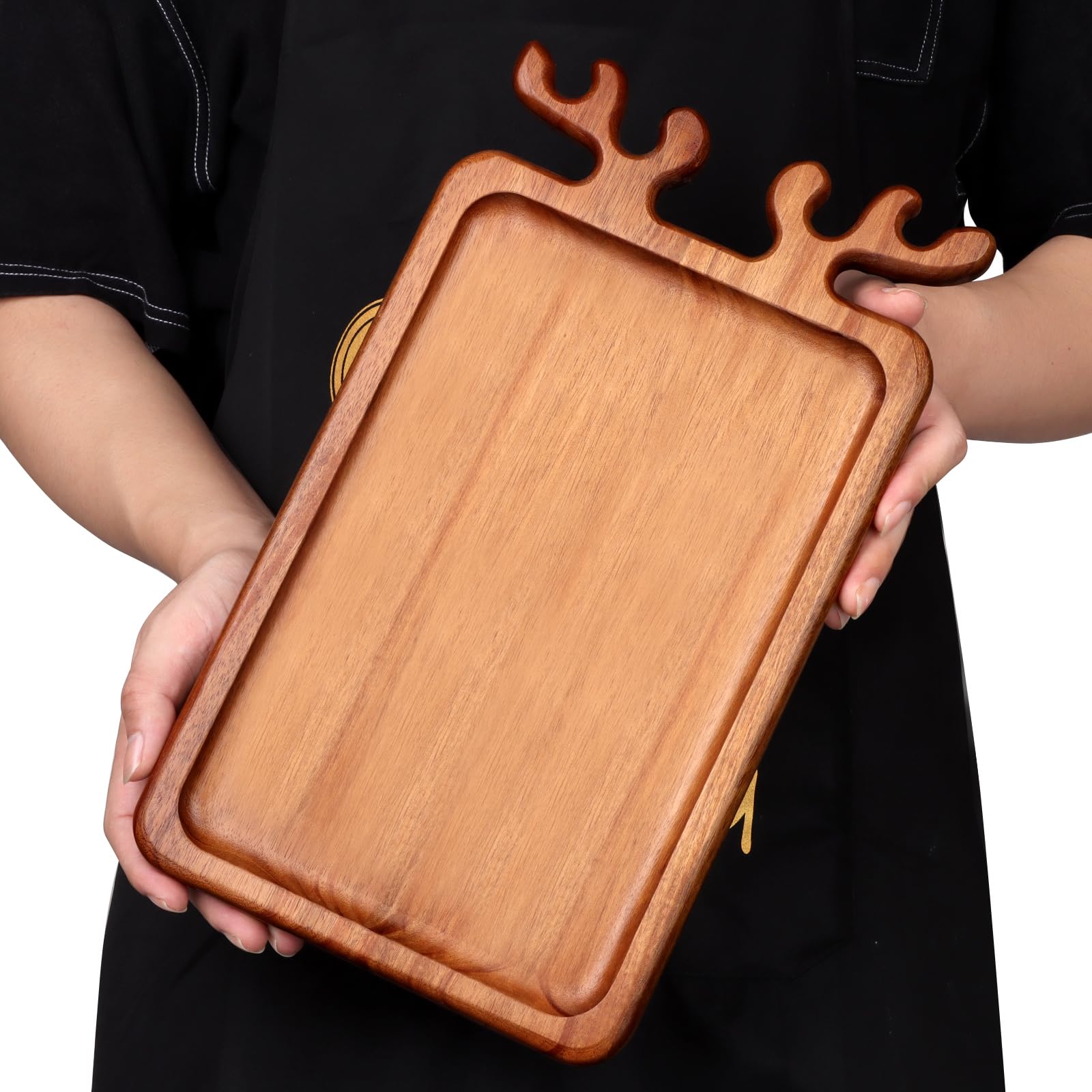 Renawe cookie platter dessert board with antler motif.