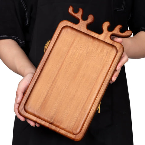 Renawe cookie platter dessert board with antler motif.
