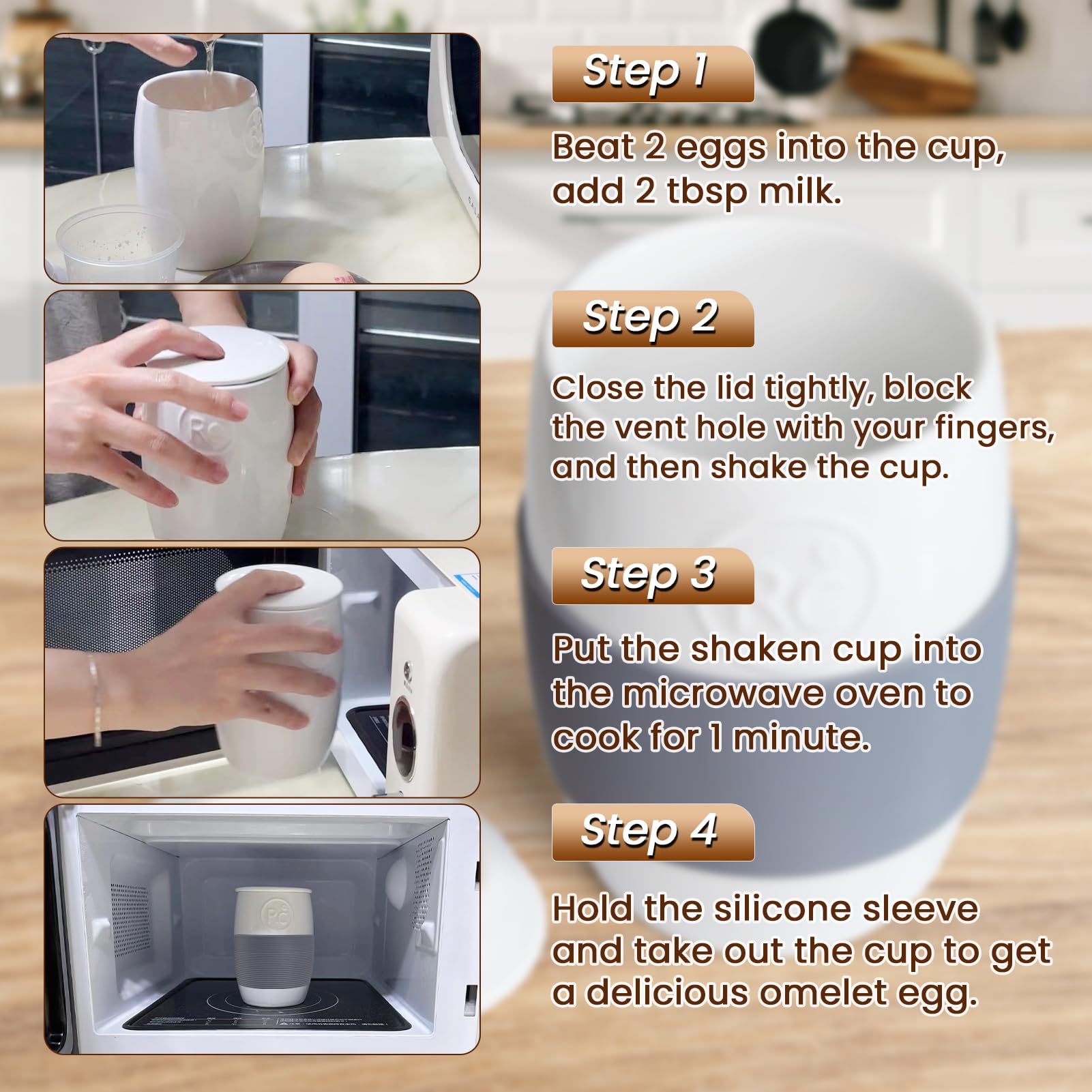 ReneeChef compact design highlighting portability and easy storage