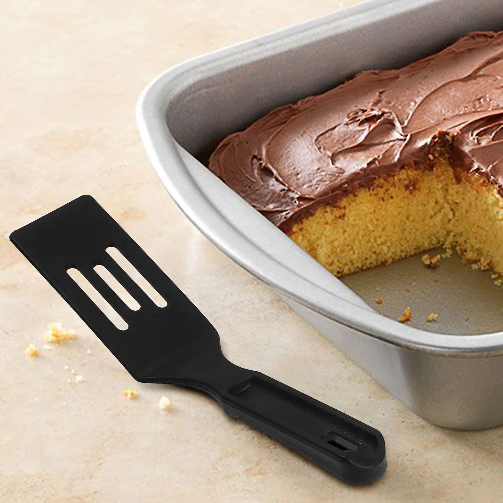 ReneeChef nylon spatula dishwasher-safe for quick cleanup