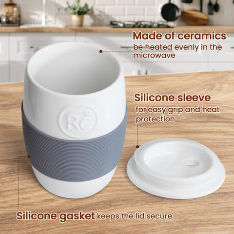 ReneeChef mug cake prepared in the egg cooker for a microwave dessert