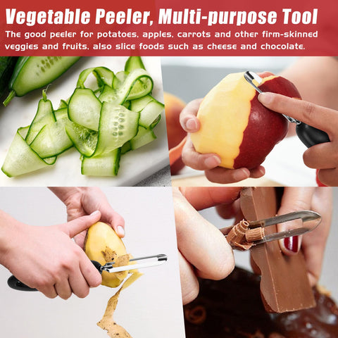ReneeChef built-in buds remover helps prep produce quickly and neatly.