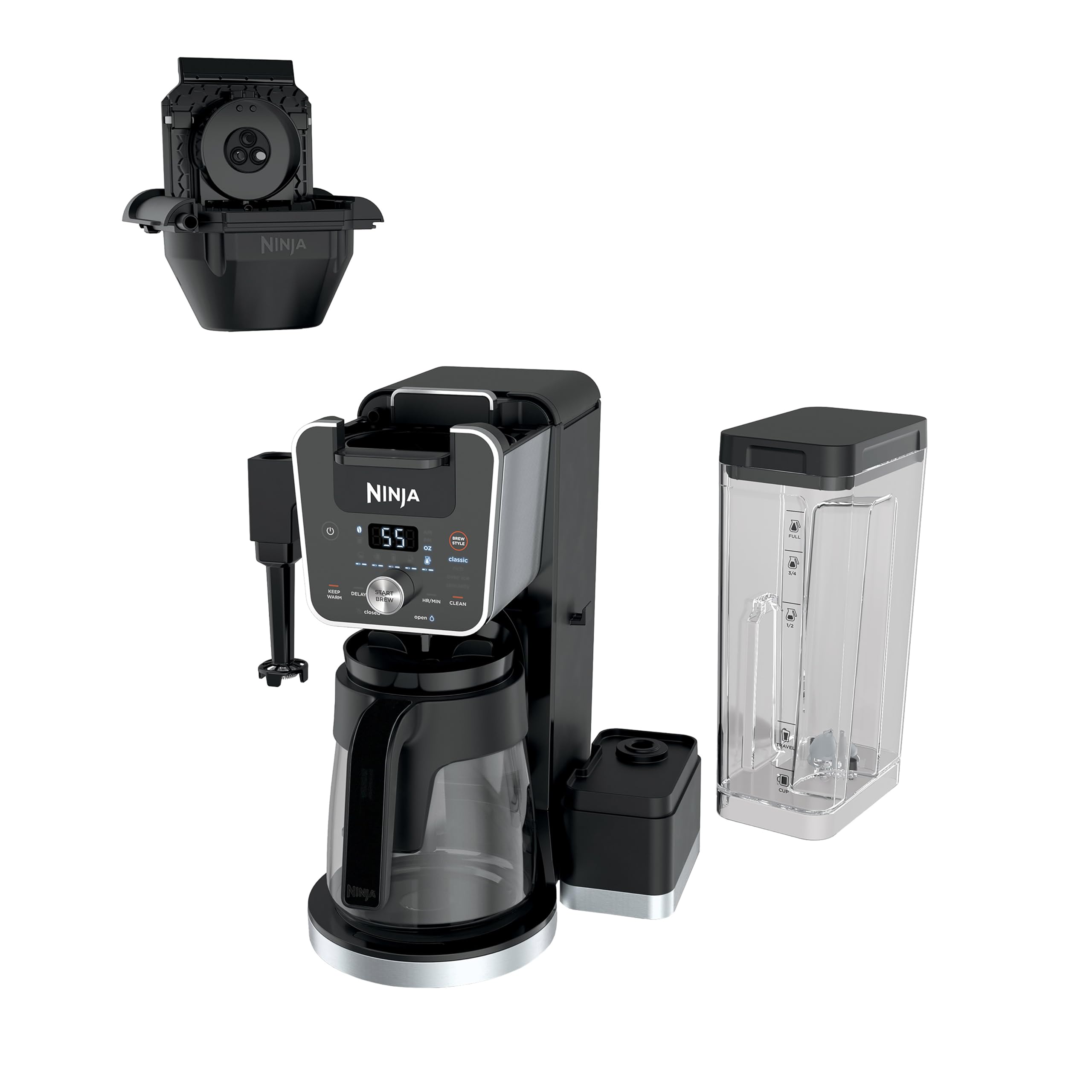 Renewed Ninja CFP451CO DualBrew system professionally inspected for like new performance