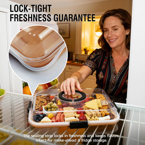 Renmxj 11x14 inch board provides ample space for cheeses, fruits, and treats.
