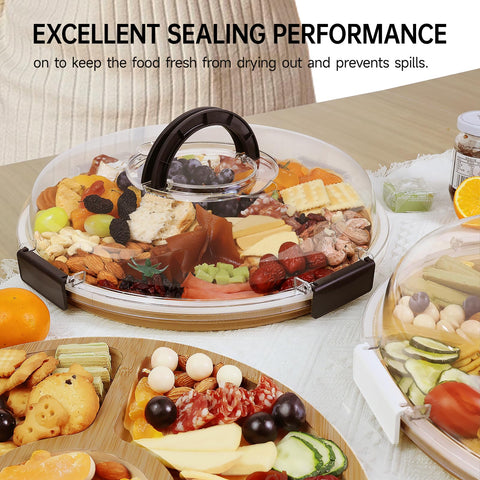 Renmxj board uses four buckles seal to keep foods fresh during transport