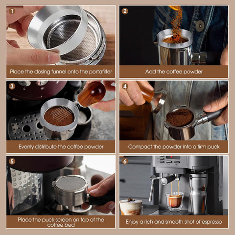 Reoszeank espresso tool set is durable and user friendly for home baristas
