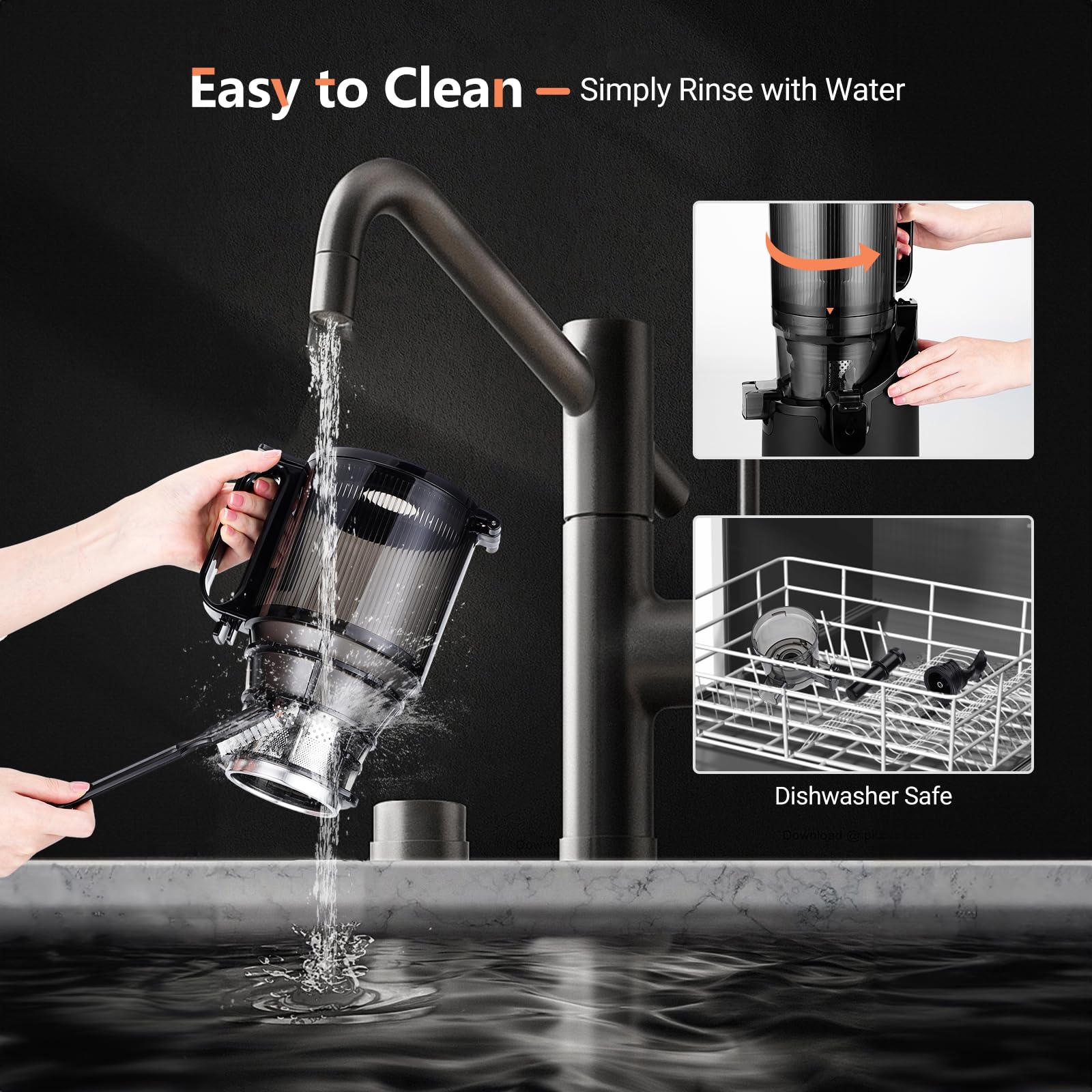 Repaly power base houses a low-speed copper motor for steady performance.