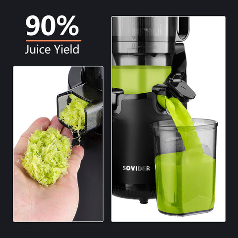 Repaly upgraded hopper and strainer for fast filtration and clean juice separation.
