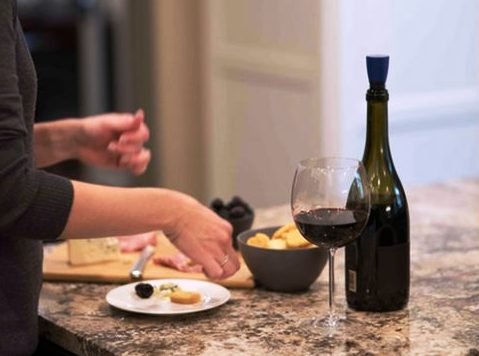Repour works with red, white, rosé, fortified wines