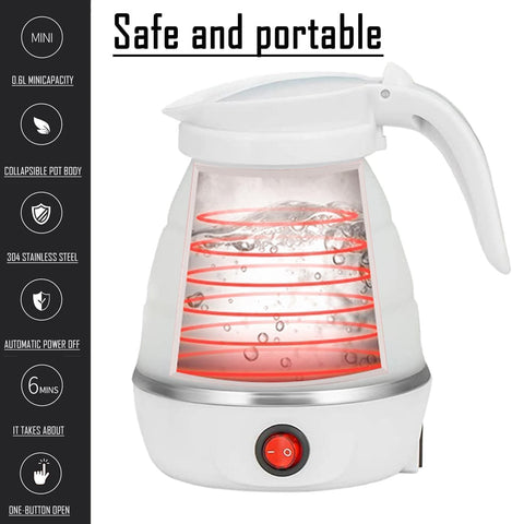 Resgitiati travel kettle one-button operation for quick brewing.