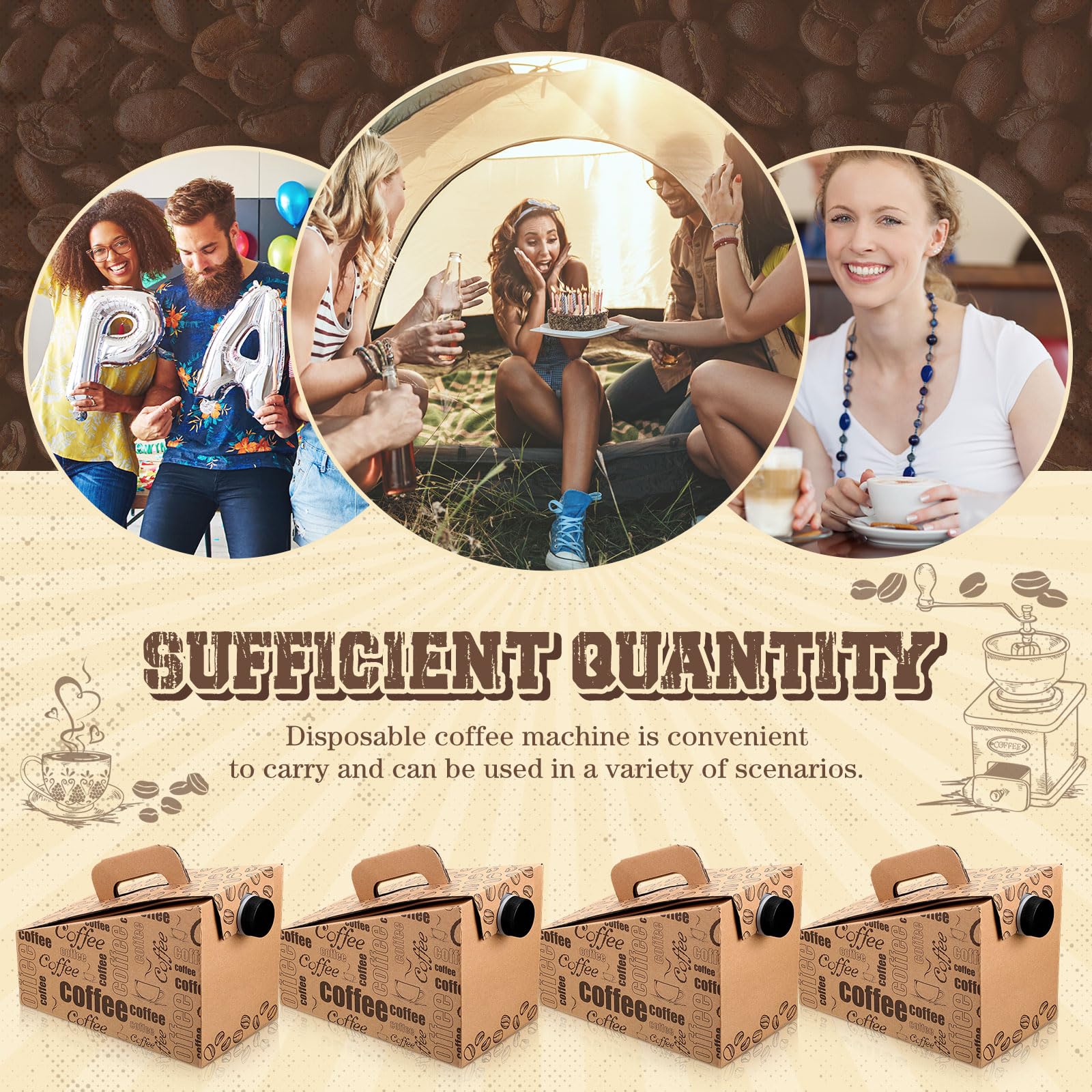 Resholder sturdy handle enables easy lifting and safe carrying.