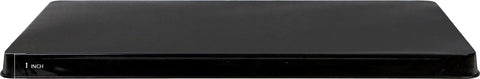 Reston Lloyd burner covers on stovetop in black showcase organized, sleek kitchen look.