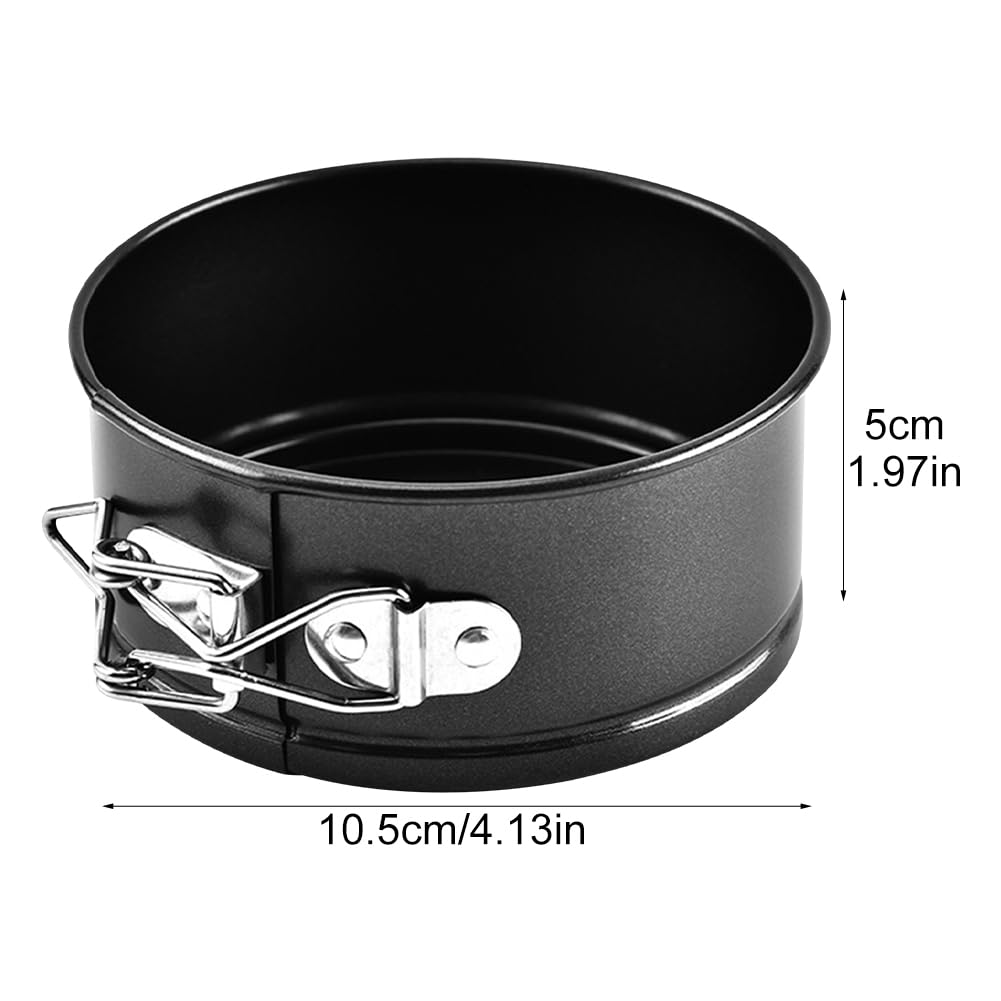 Restynic leakproof spring latch prevents batter leaks during bake