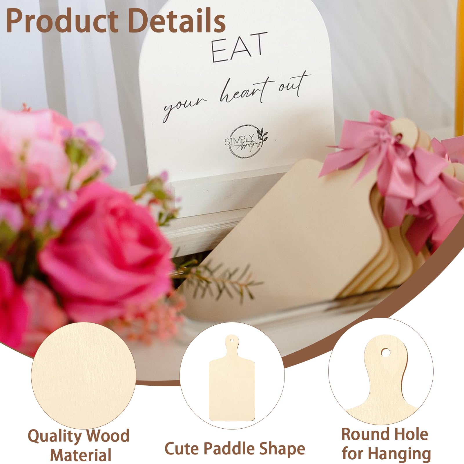 Retainbre DIY cutting board ideal for painting, staining, or doodling.