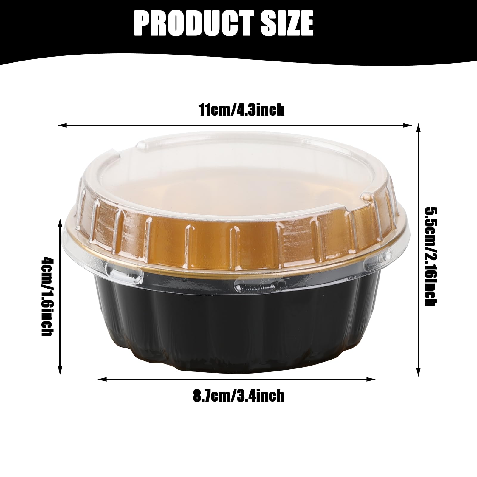 Retainbre wedding party dessert service using elegant disposable ramekins.