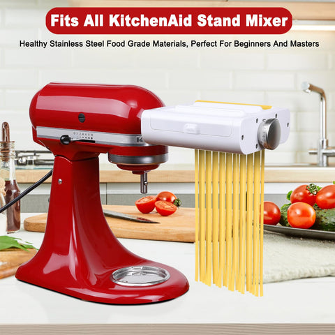 RETHONE fettuccine cutter attachment producing wide ribbons for comforting meals