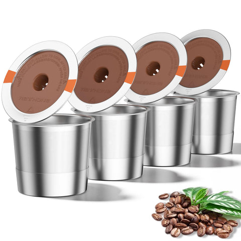 RETHONE stainless steel K Cup pod for Keurig 1.0 and 2.0, durable and reusable.