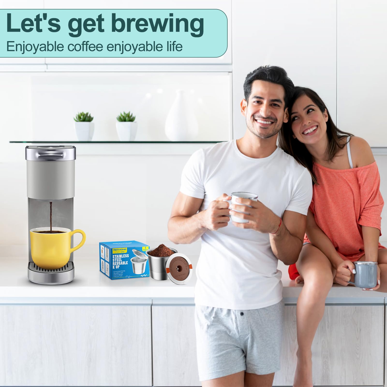 RETHONE K Cup pod top seal providing leakage-free performance.