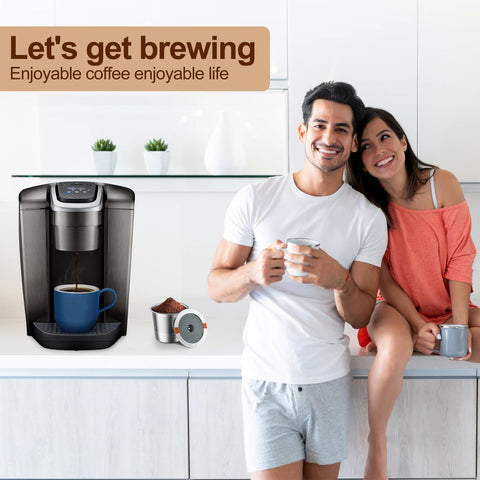 RETHONE stainless-steel pod for flavorful, full-bodied coffee.