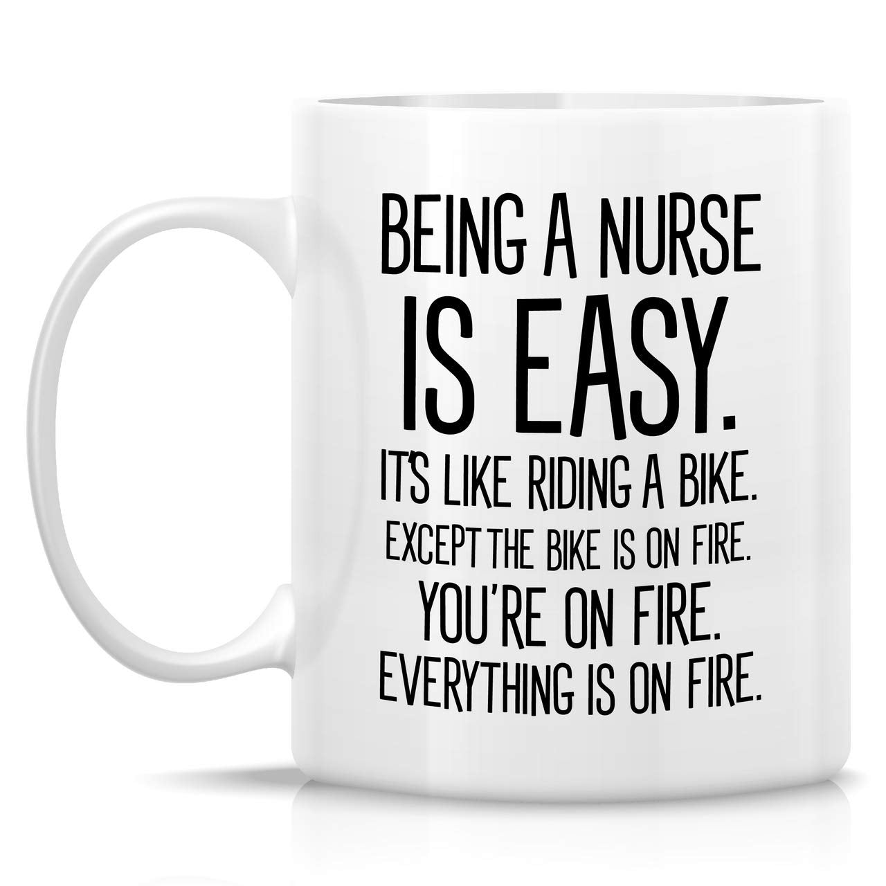 Retreez 11oz white ceramic mug ready for daily use