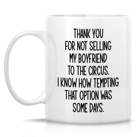 Retreez 11oz ceramic mug close-up highlighting smooth glaze for daily use.