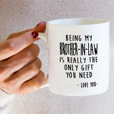 Retreez microwave-safe and dishwasher-safe mug with ergonomic handle.