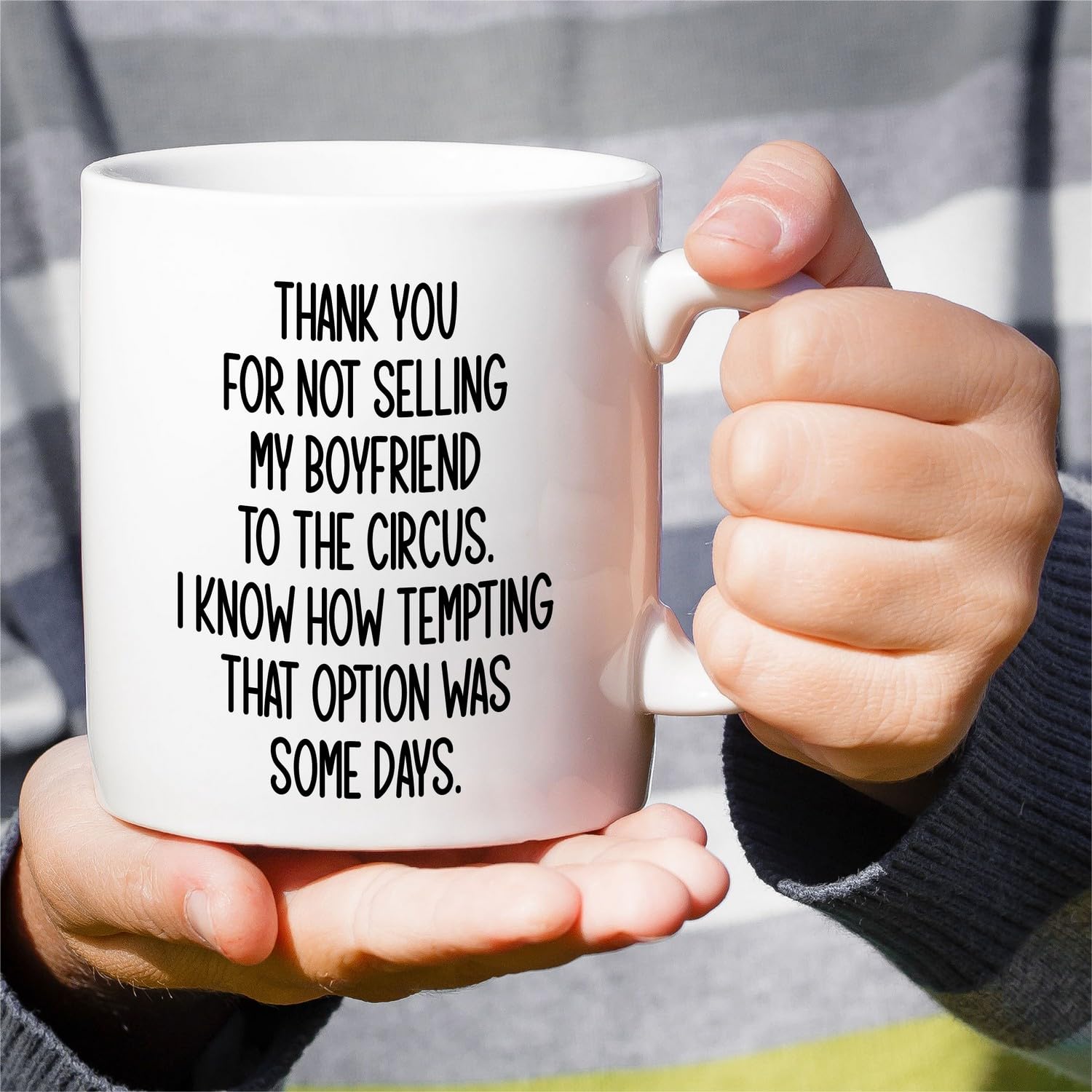 Retreez mug presents a gift for future mother-in-law.