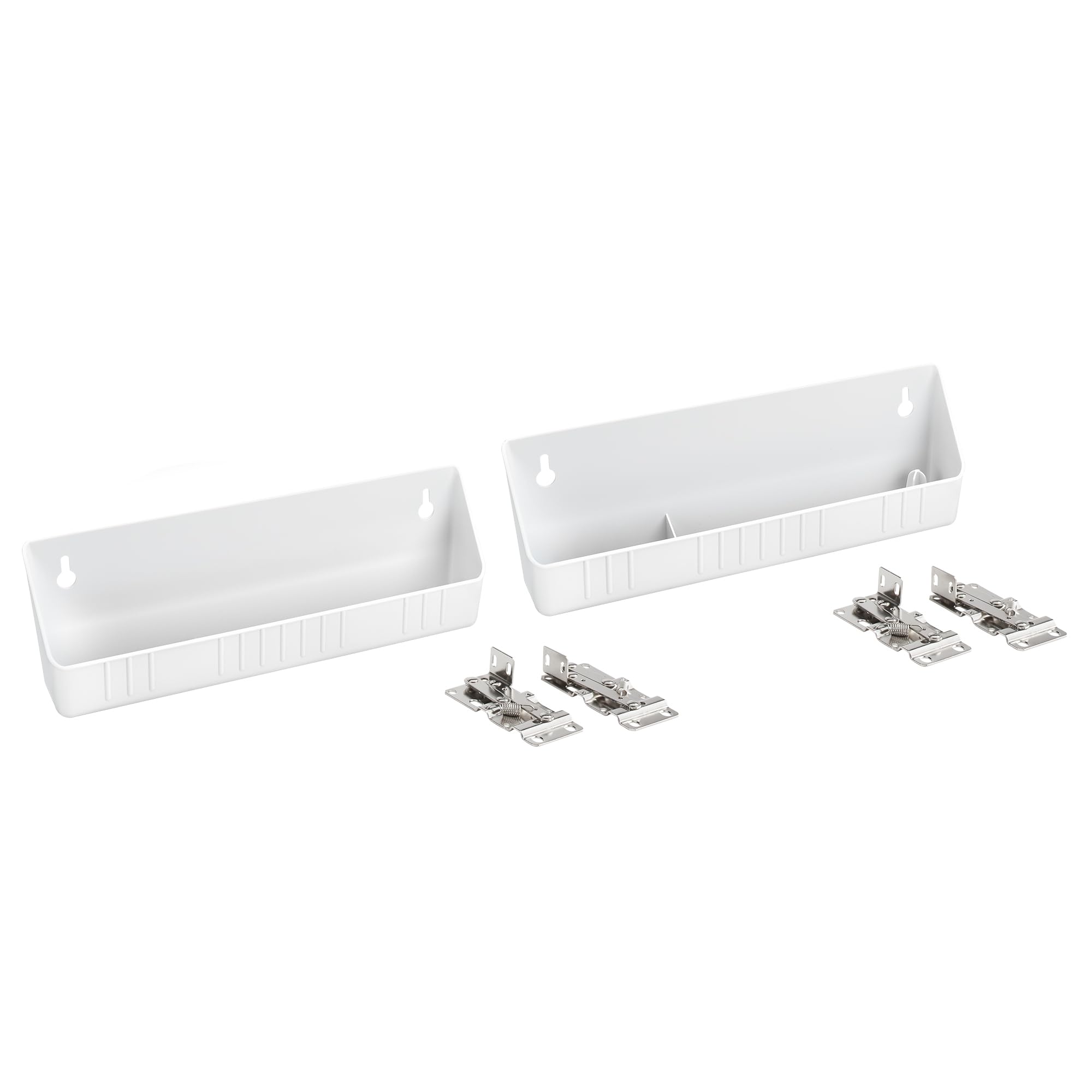 Rev-A-Shelf 11-inch tip-out tray white under-sink organization