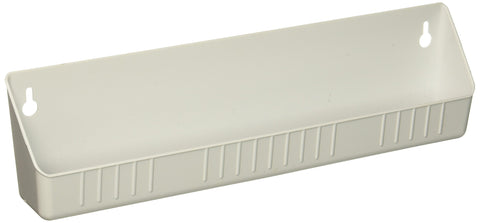 Rev-A-Shelf 6581 sink-front 14-inch white tray for organized kitchen or bathroom storage