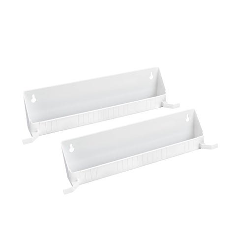 Rev-A-Shelf tip-out tray installed behind sink drawer for easy access.