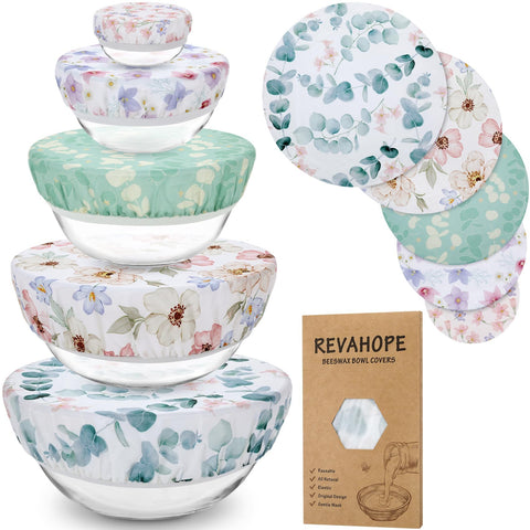Revahope 10cm beeswax bowl cover seals small bowls for fresh storage