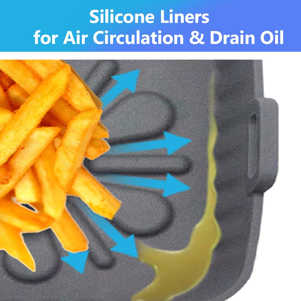 REY&SHAW silicone basket with built-in handles for easy placement