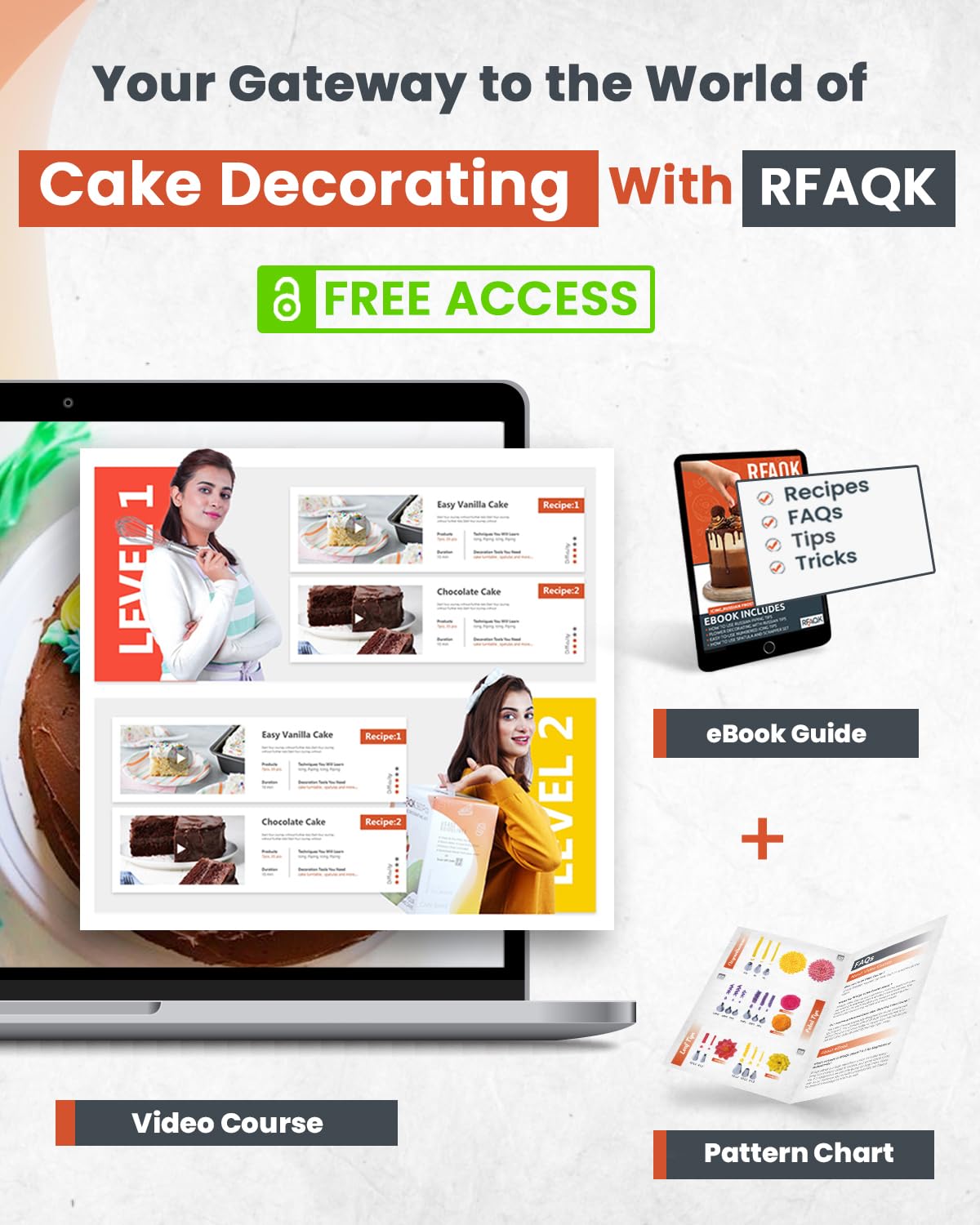 RFAQK disposable icing bags simplify mess-free decorating sessions.