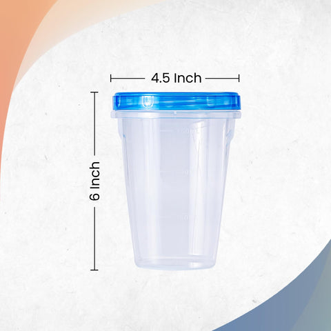 RFAQK microwave-safe deli containers provide quick reheating of meals.