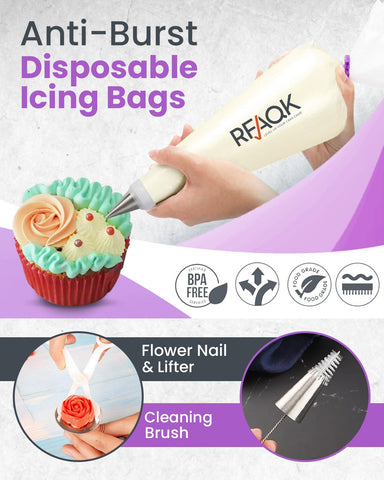 RFAQK pattern chart booklet helps beginners choose tips confidently.