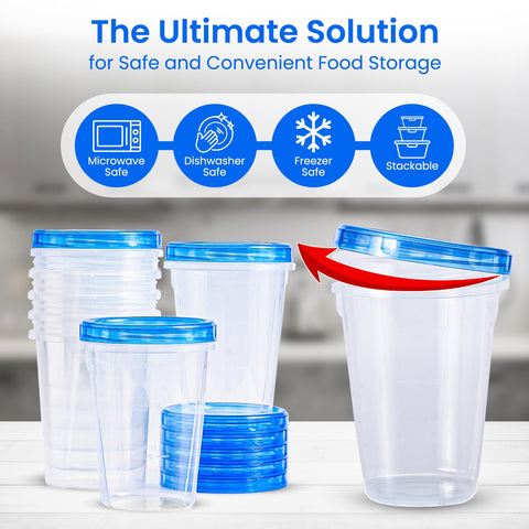 RFAQK BPA-free plastic storage for safe, reusable food organization.