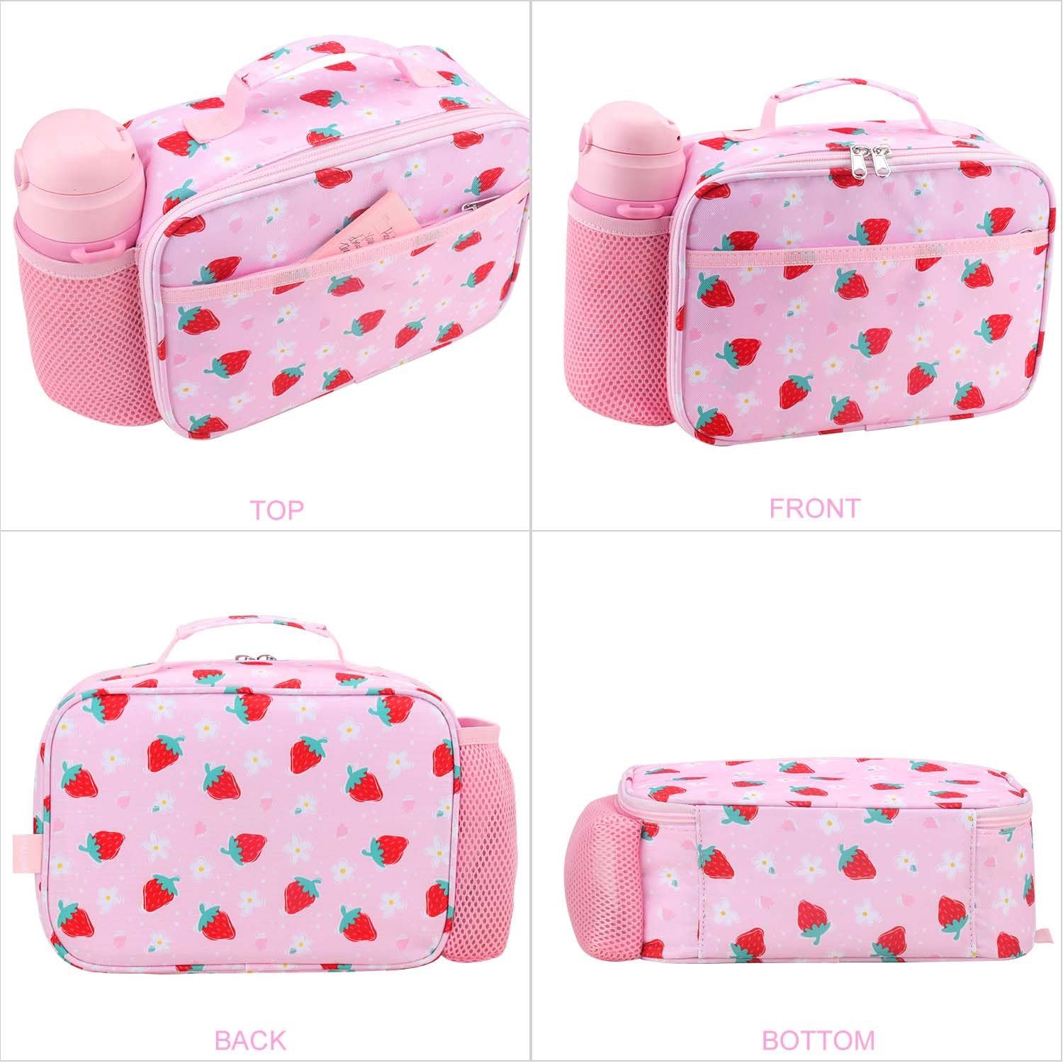 RHCPFOVR durable lunch tote is easy to clean after meals.