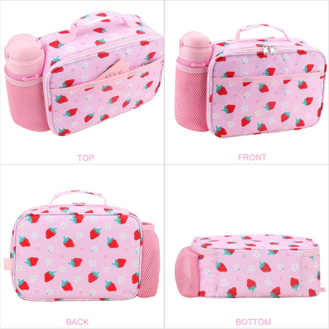 RHCPFOVR durable lunch tote is easy to clean after meals.