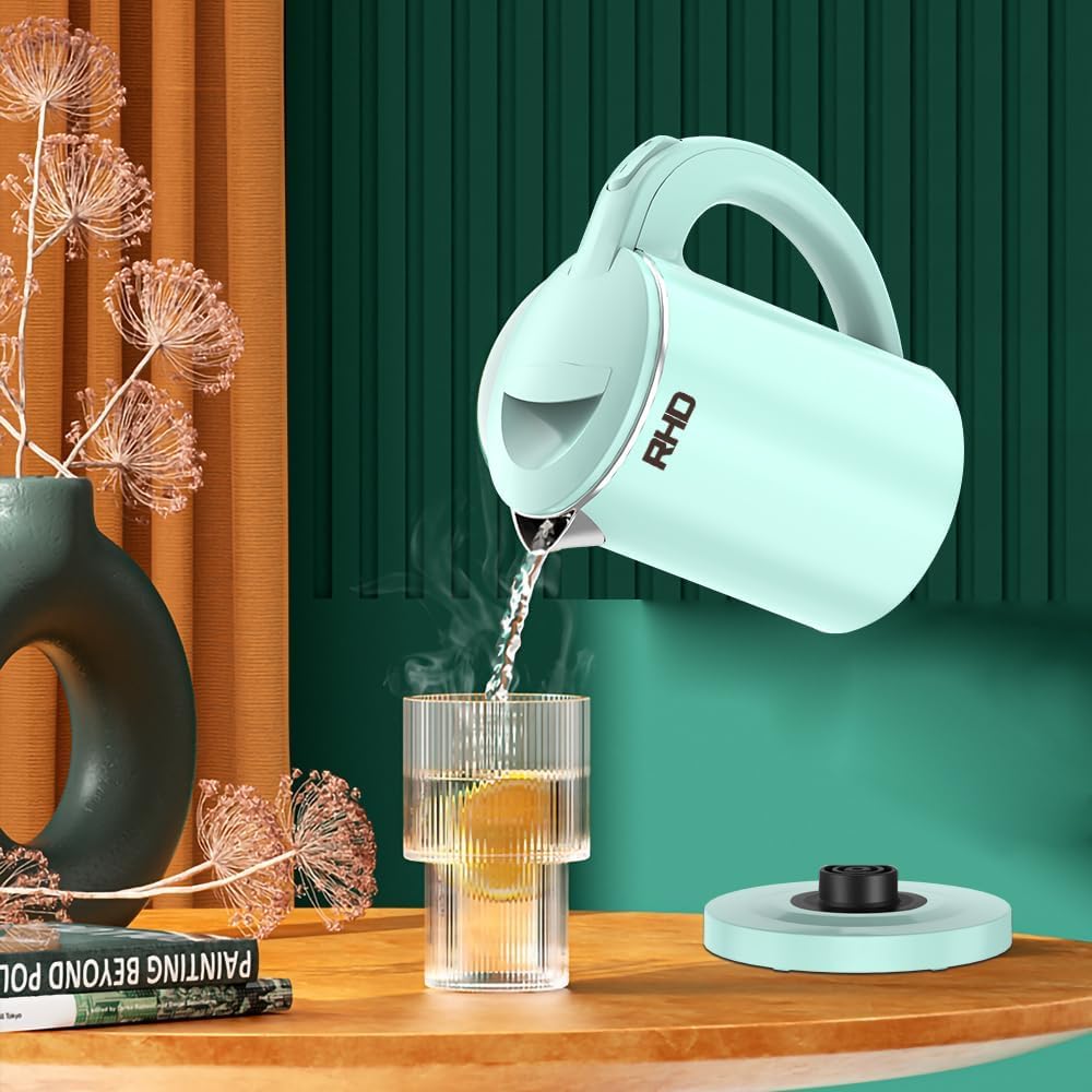RHD cord storage base for tidy storage of the green kettle