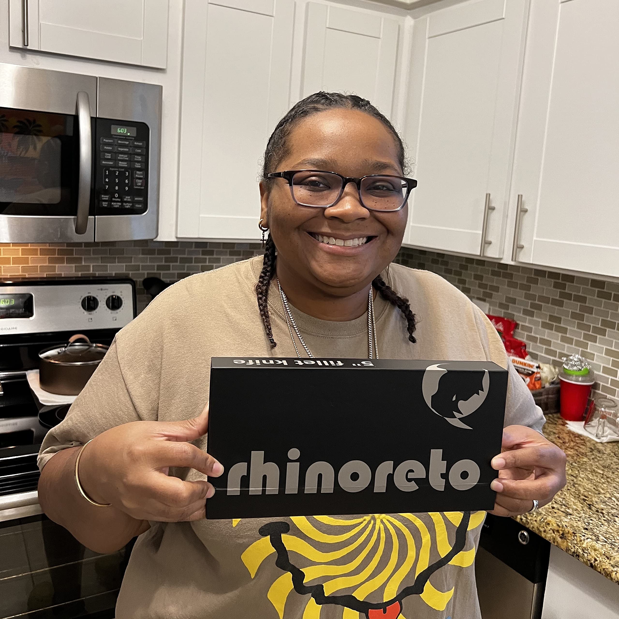 Rhinoreto fillet knife gift box makes a thoughtful present.