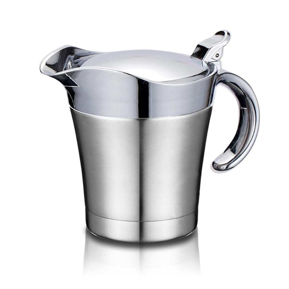 Riavzau hinged-lid gravy boat for simple refills and smooth pouring.