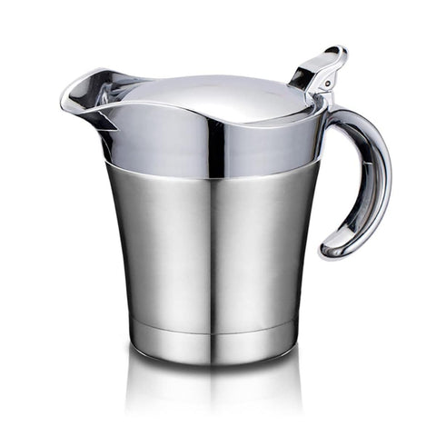 Riavzau hinged-lid gravy boat for simple refills and smooth pouring.