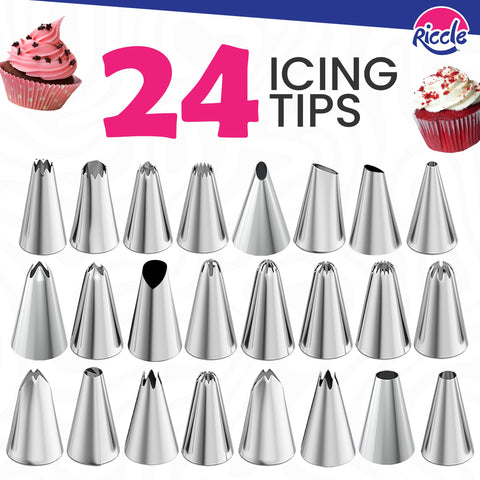 RICCLE bag ties keep piping bags secure during decorating