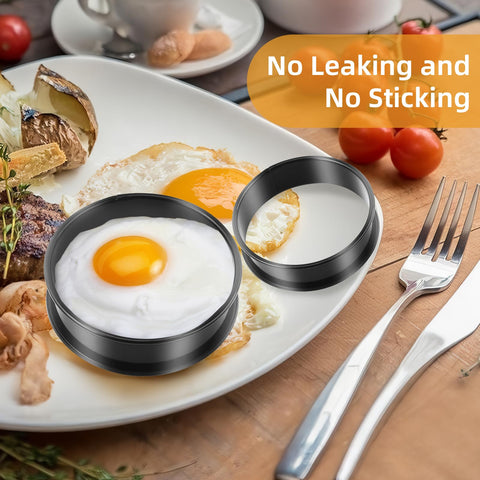 Smooth edge design minimizes scratches during cooking.