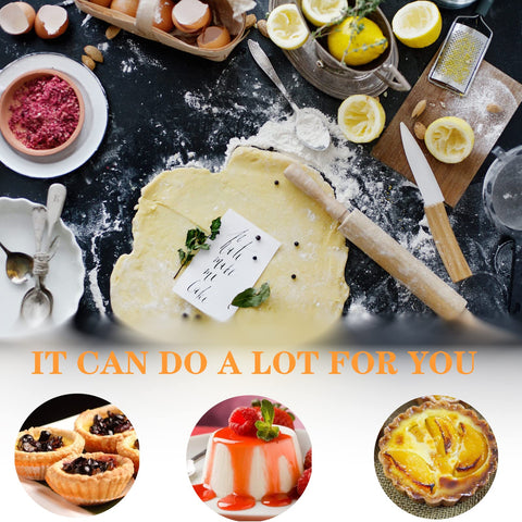 RICHSC-PAN egg tart mold ideal for mini tarts and desserts.