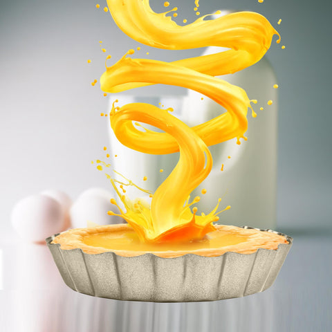 RICHSC-PAN tart pan with fluted sides for strong, evenly baked crusts.